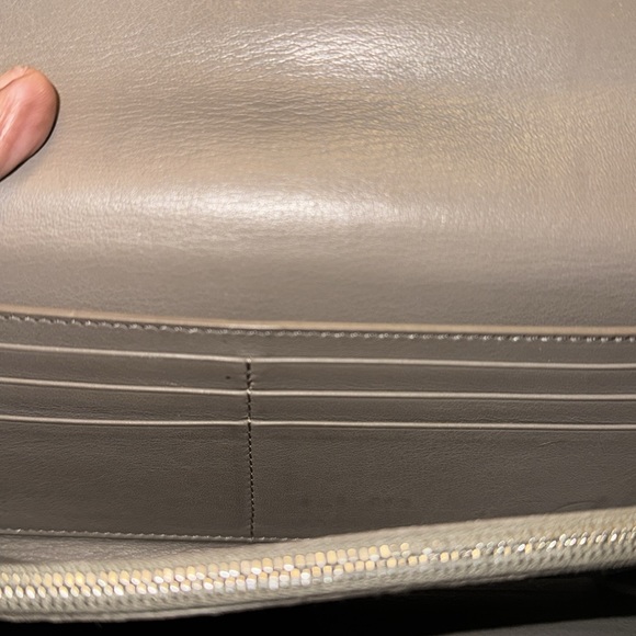 Celine Pink Drummed Leather Large Multifunction Flap Wallet NWT - Picture 14 of 17